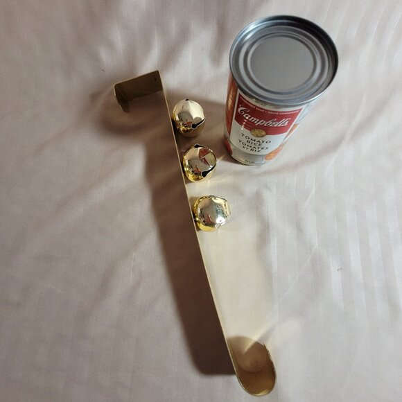 Over-the-Door Wreath Hanger with Bells - Picture 3 of 3